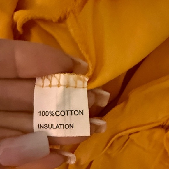 Yellow Off-Shoulder Dress - Picture 5 of 5